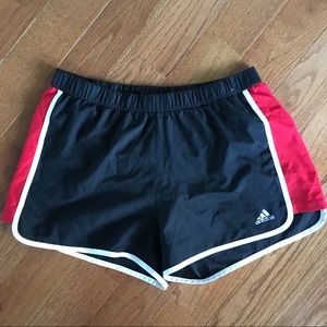 Adidas lined running shorts